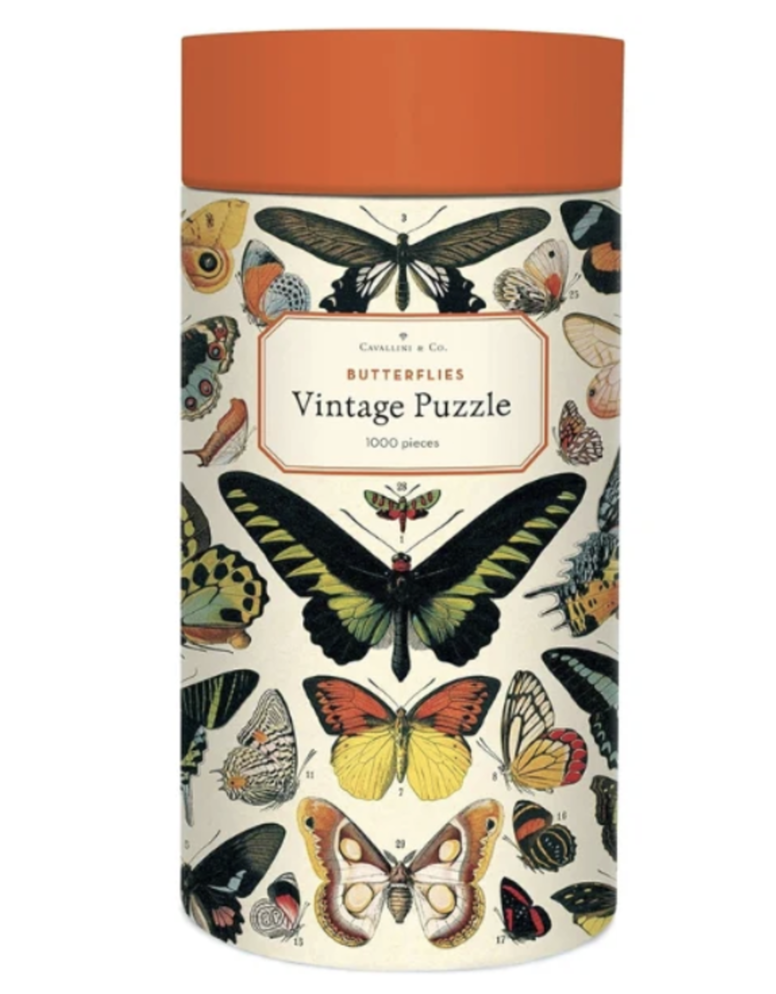 Butterflies Vintage Puzzle - 1000 Piece