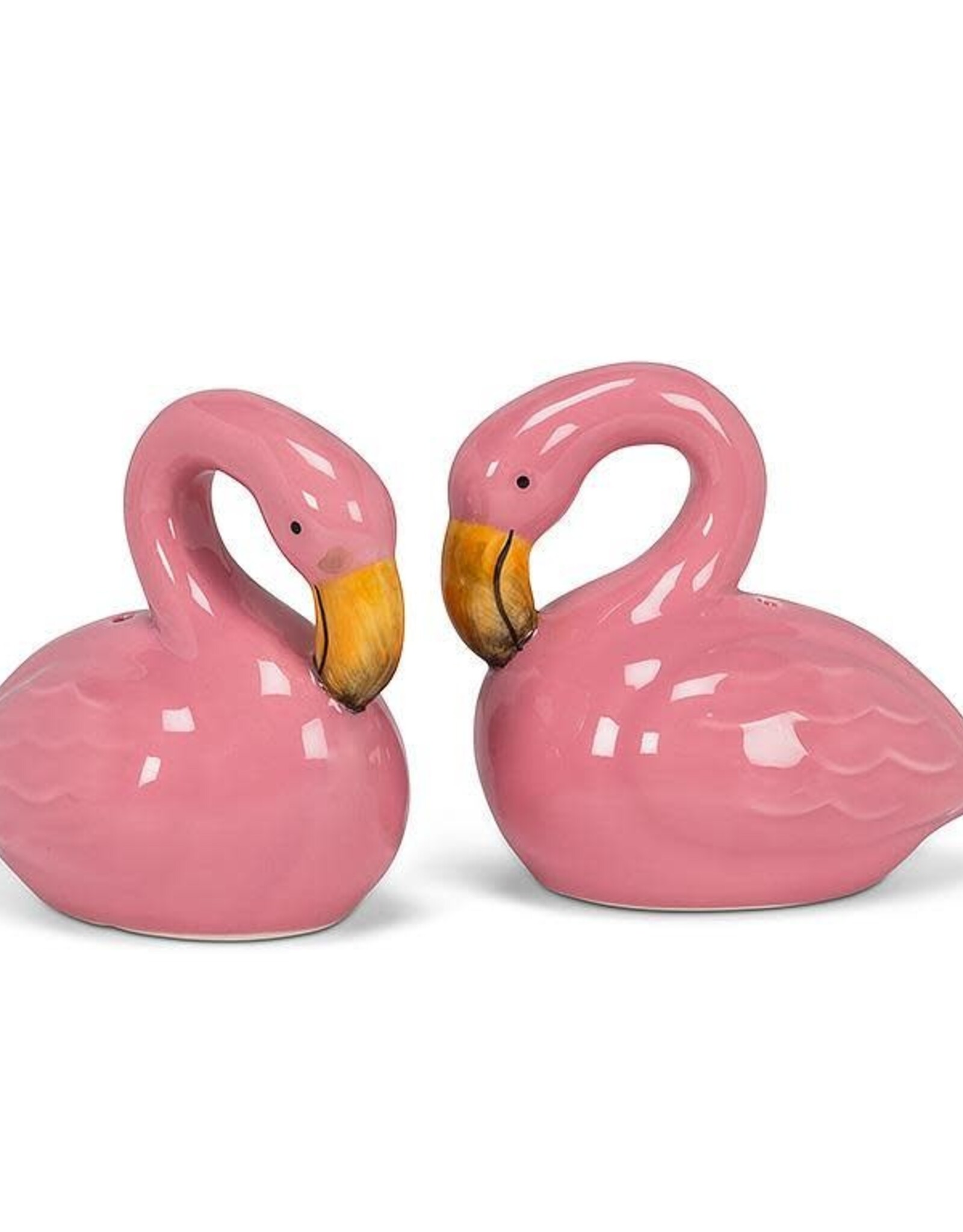 Sitting Flamingo Salt & Pepper H3"