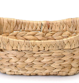Small Oval Hyacinth Basket