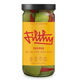 Filthy Hot Pepper Olives 8oz