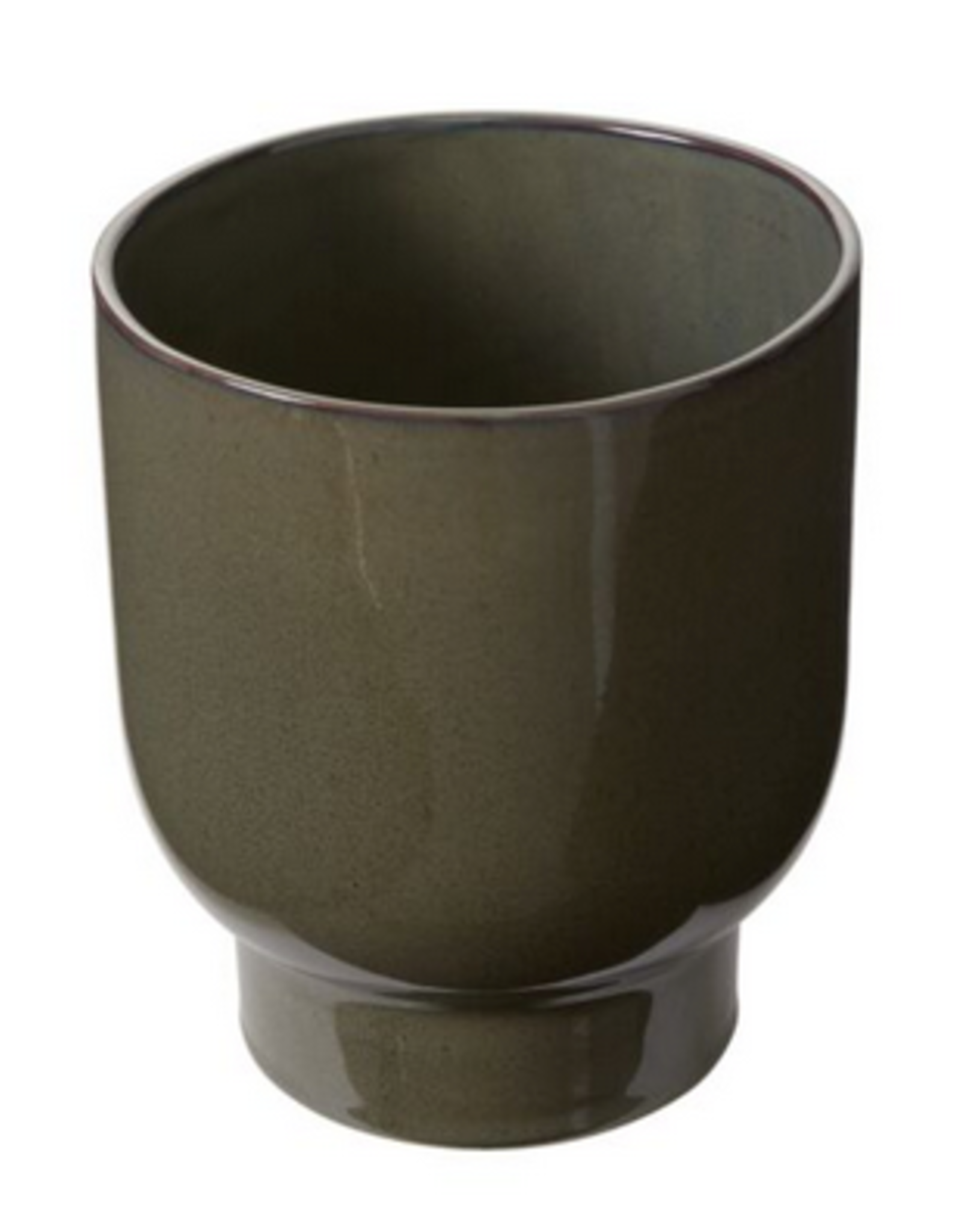 Medium Green Fischer Pot H8"