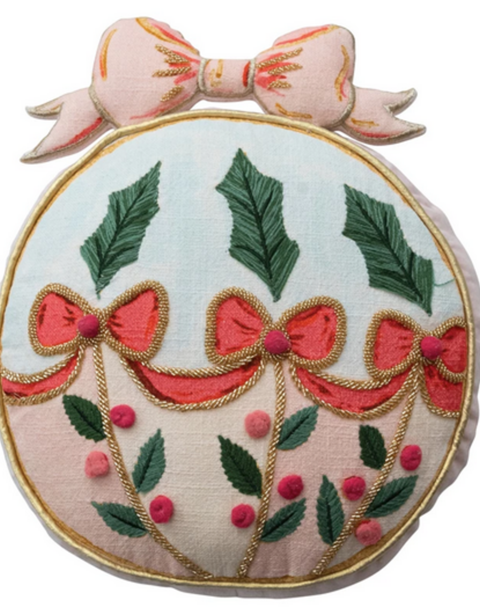 Ornament Shaped Pillow D12"