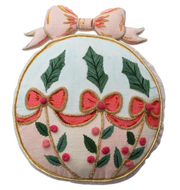 Ornament Shaped Pillow D12"