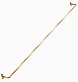 Large Brass Towel Bar L27"