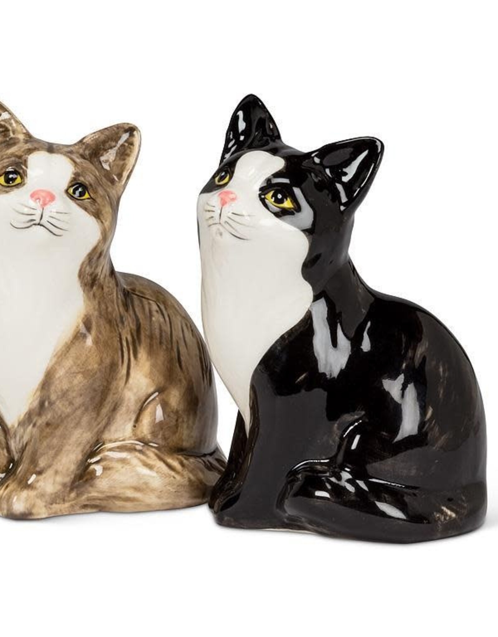 Sitting Cat Pair Salt & Pepper