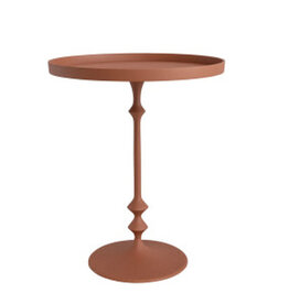 Metal Matte Sienna Sand Finish Table H17.75" Reg $199  Now $75