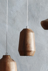 Wallise Walnut Tall Bezeled Pendant Reg $99  Now $40