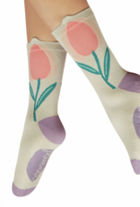 Socks - Tulip in Coconut