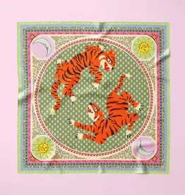 Terrific Tiger Silk Scarf