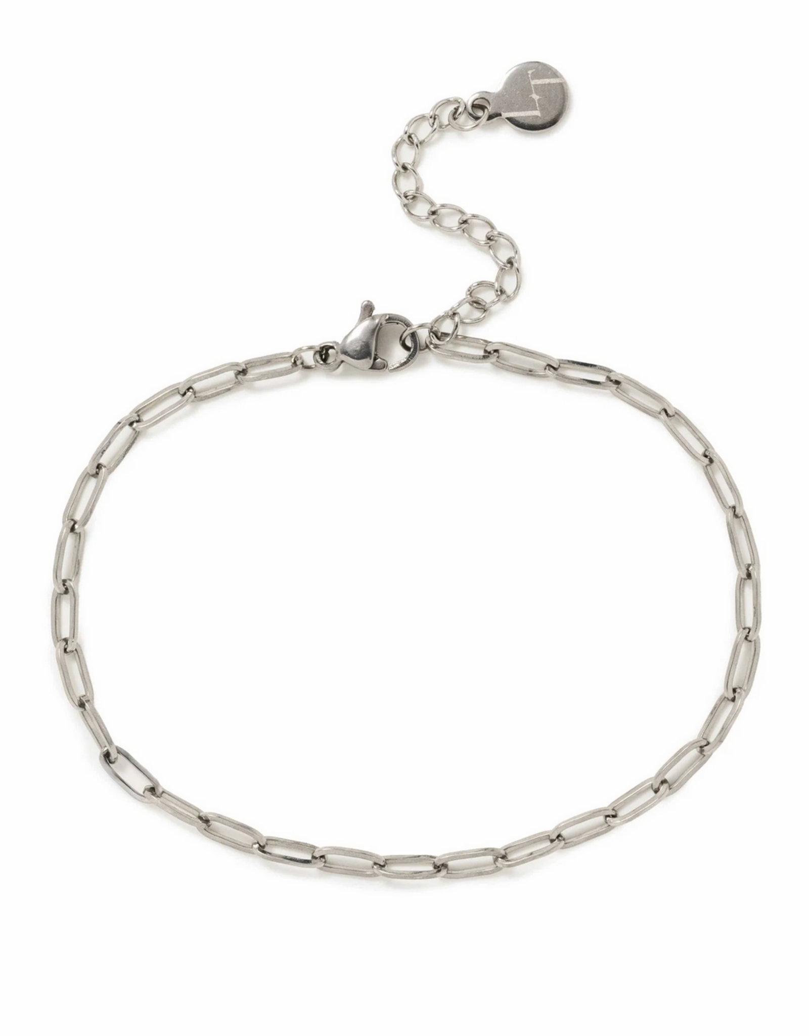 Paperclip Bracelet - Silver