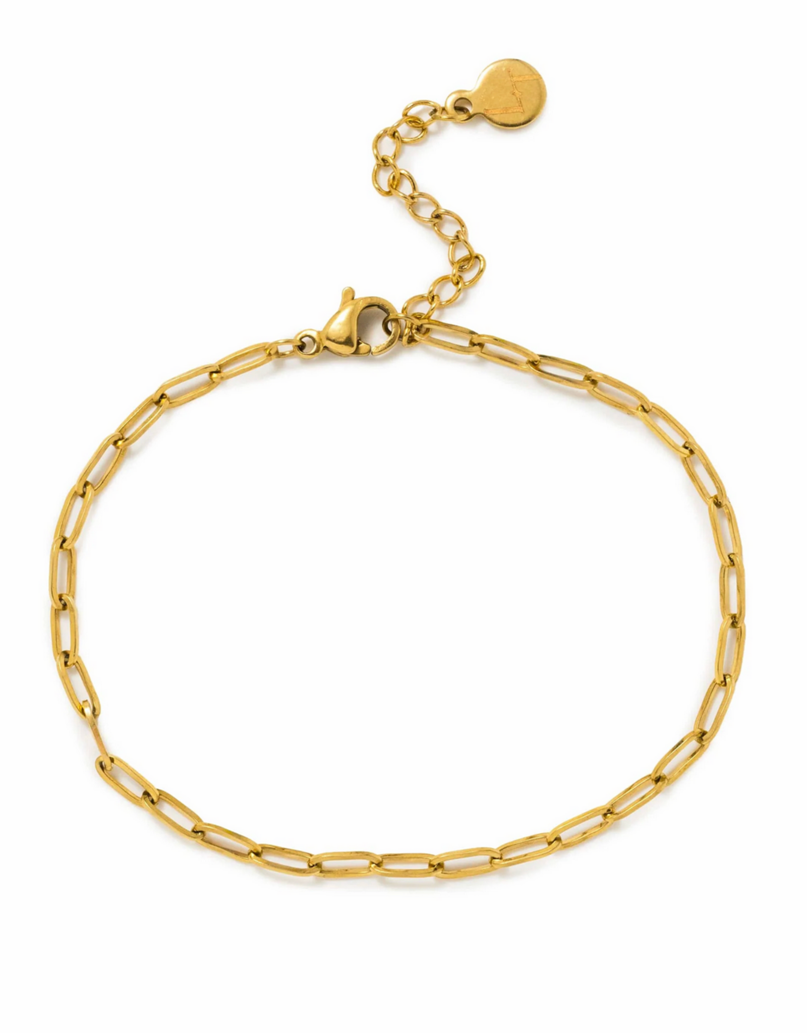 Paperclip Bracelet - Gold