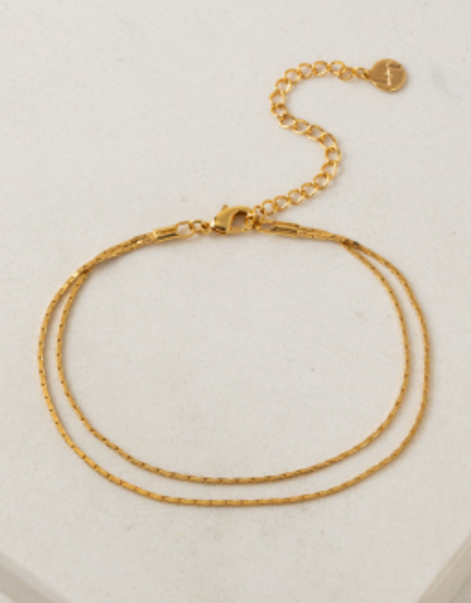 Gold Dion Layered Bracelet