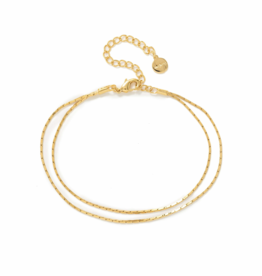 Gold Dion Layered Bracelet