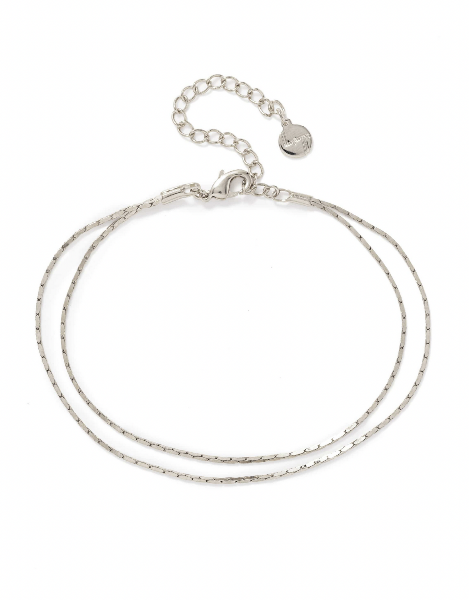 Silver Dion Layered Bracelet