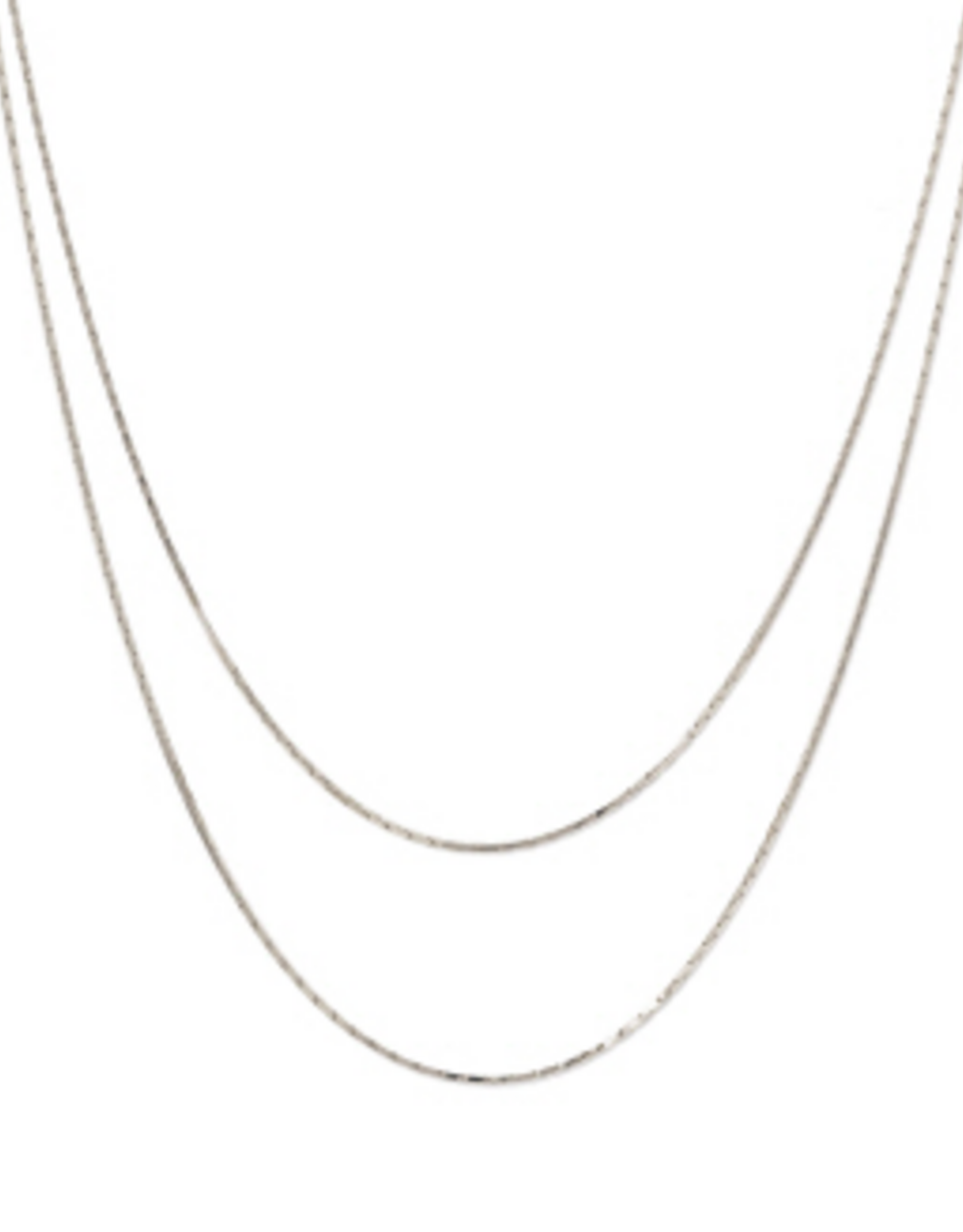 Silver Dion Layered Necklace
