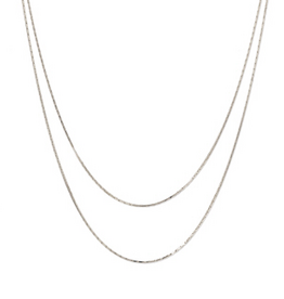 Silver Dion Layered Necklace