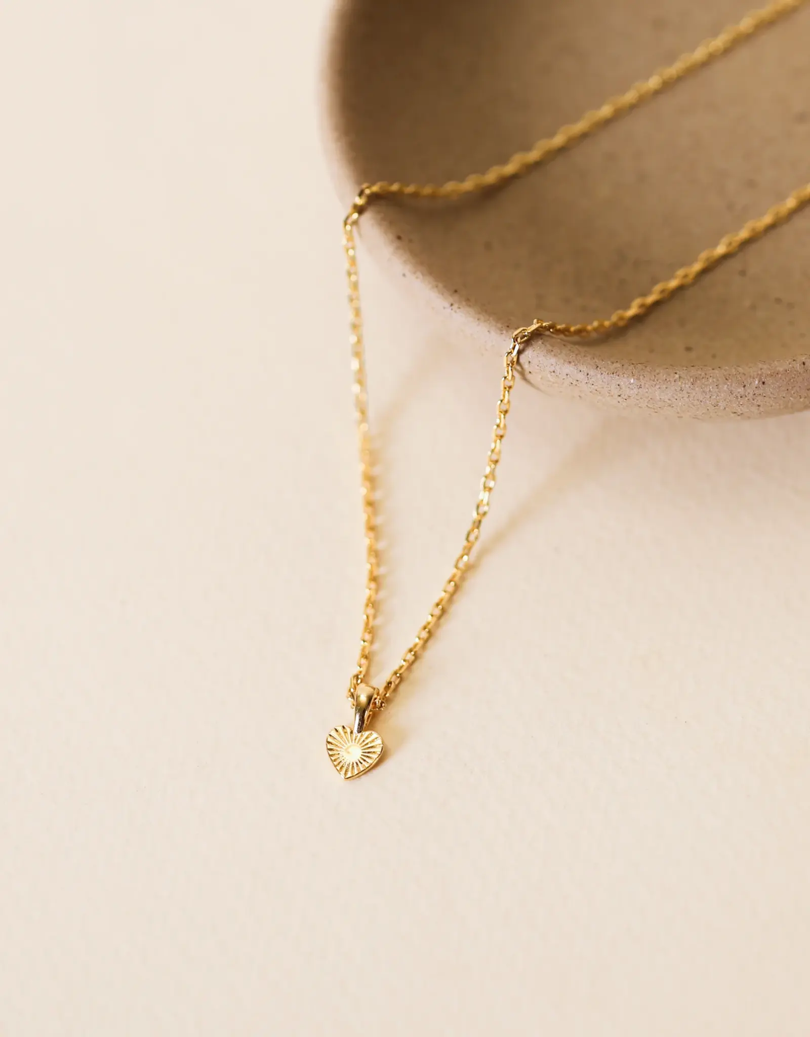 Mini Heart Pendant Necklace