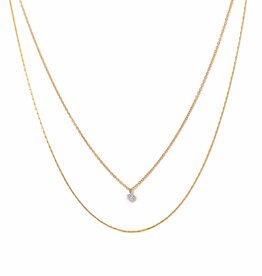 Soleil Layered Necklace - Gold