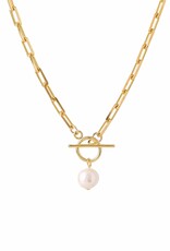 Thalassa Pearl Necklace - Gold