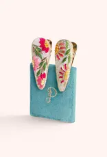 Cream Flora Hair Clip