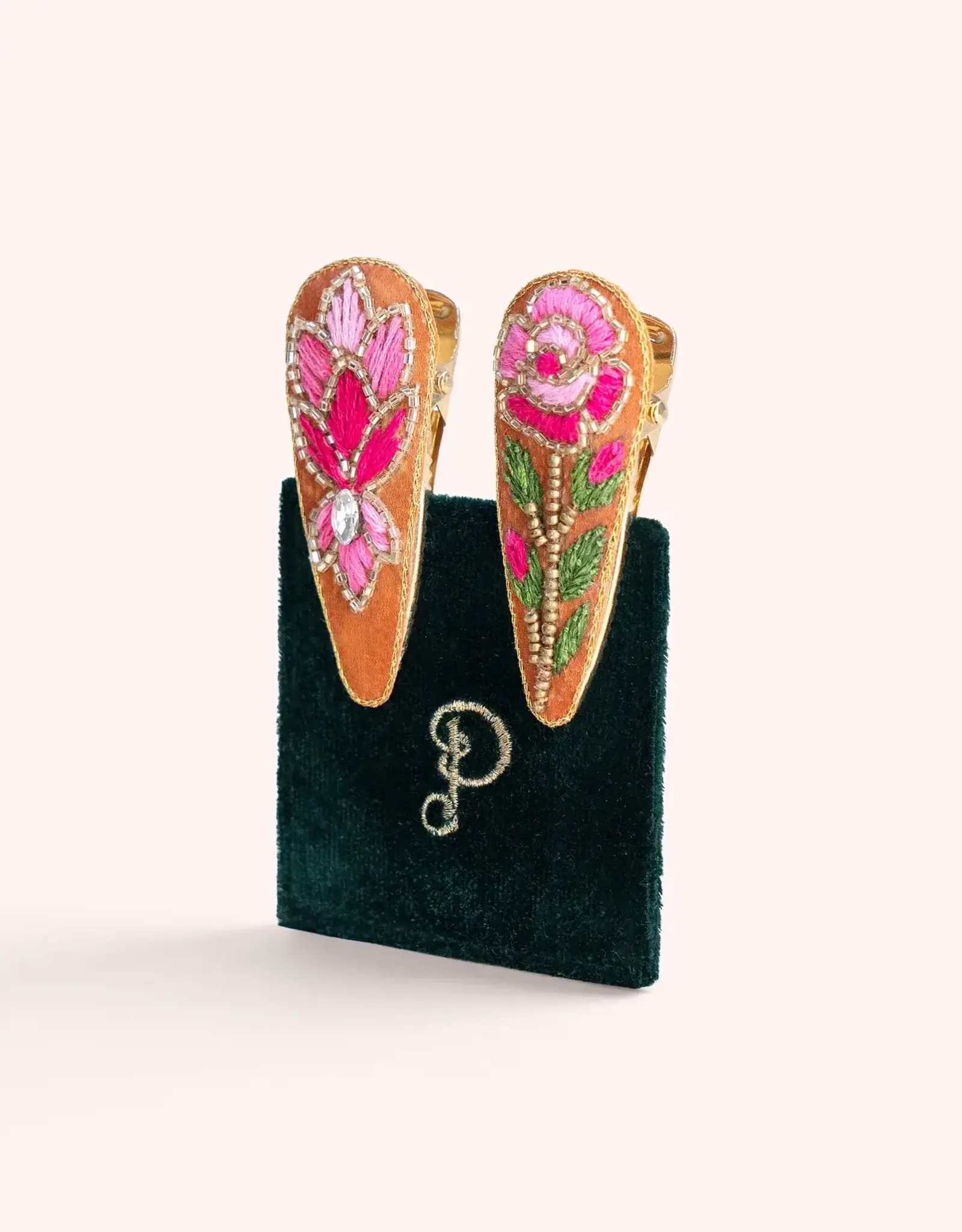 Summer Roses Hair Clip