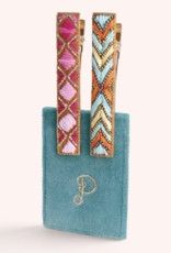 Fuschia/Summer Deco Hair Clip