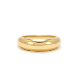 Gold Demi Fine Dome Ring