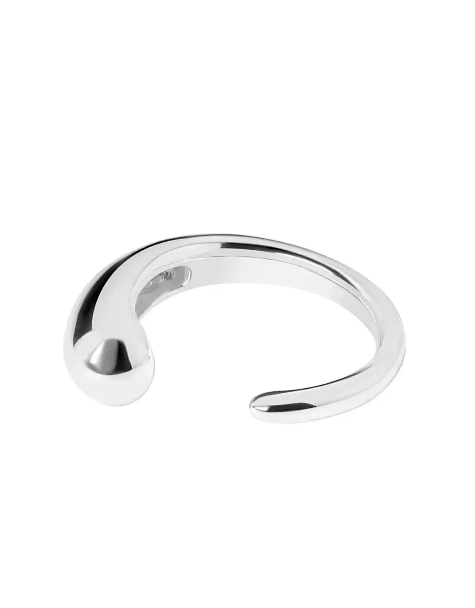 Berlin Tear Drop Ring - Silver