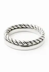 Double Wrap Ring - Silver