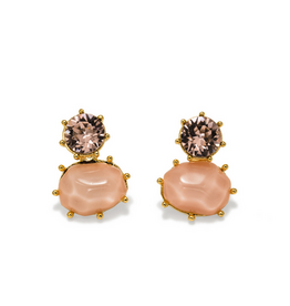 Marbelle Stud Earrings - Pink