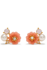 Sweetpea Stud Earrings - Pink
