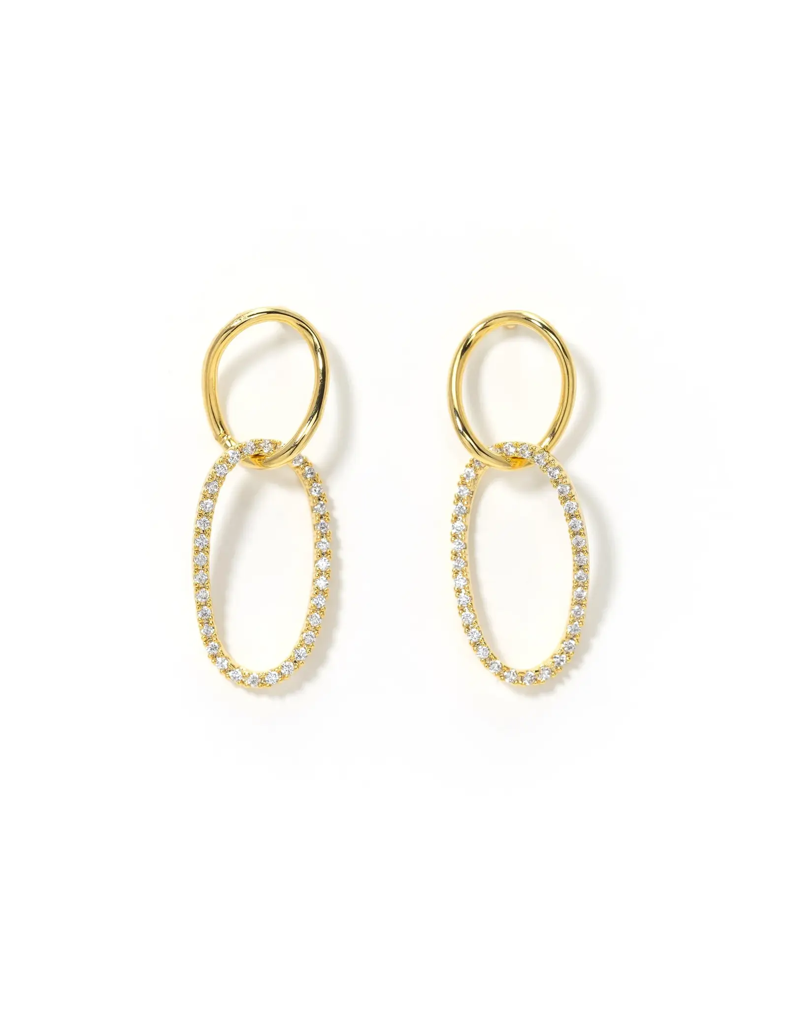 Encore Small Drop Earrings - Gold