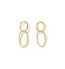 Encore Small Drop Earrings - Gold