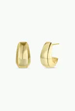 Gold Bold Drop Earring