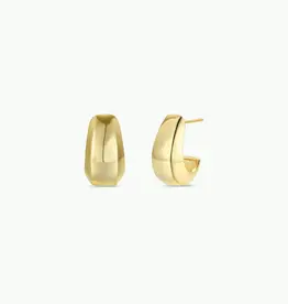 Gold Bold Drop Earring