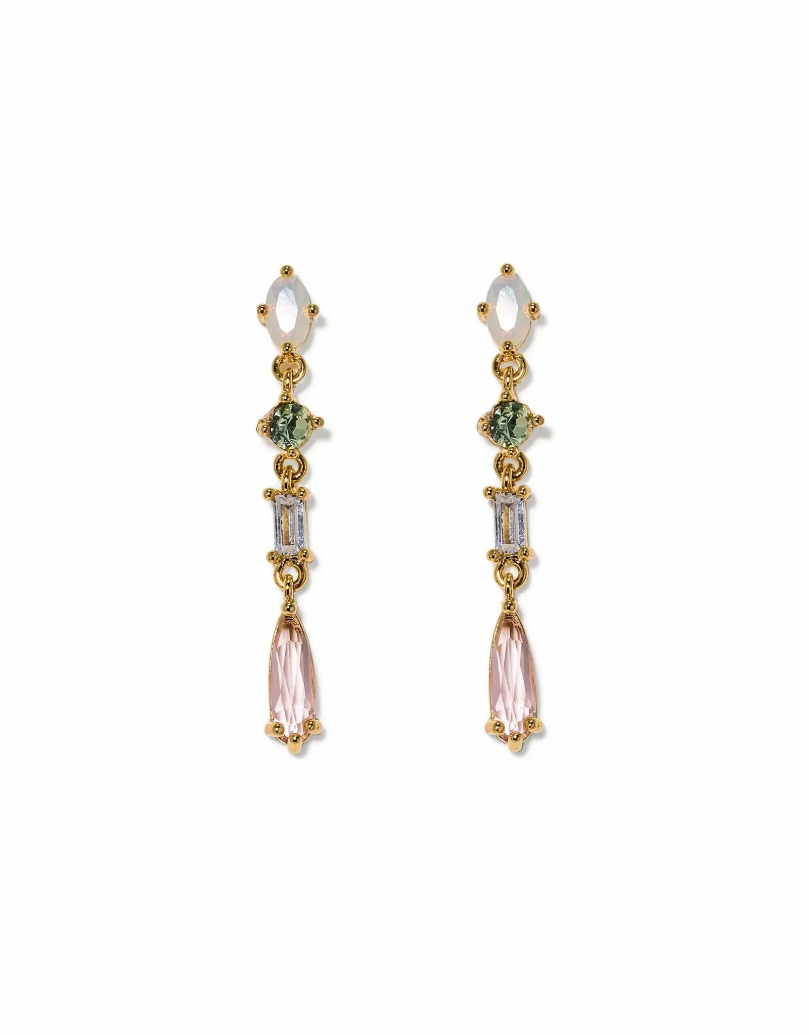 Sonata Drop Earrings - Opal Mix