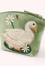 Garden Goose Velvet Mini Pouch