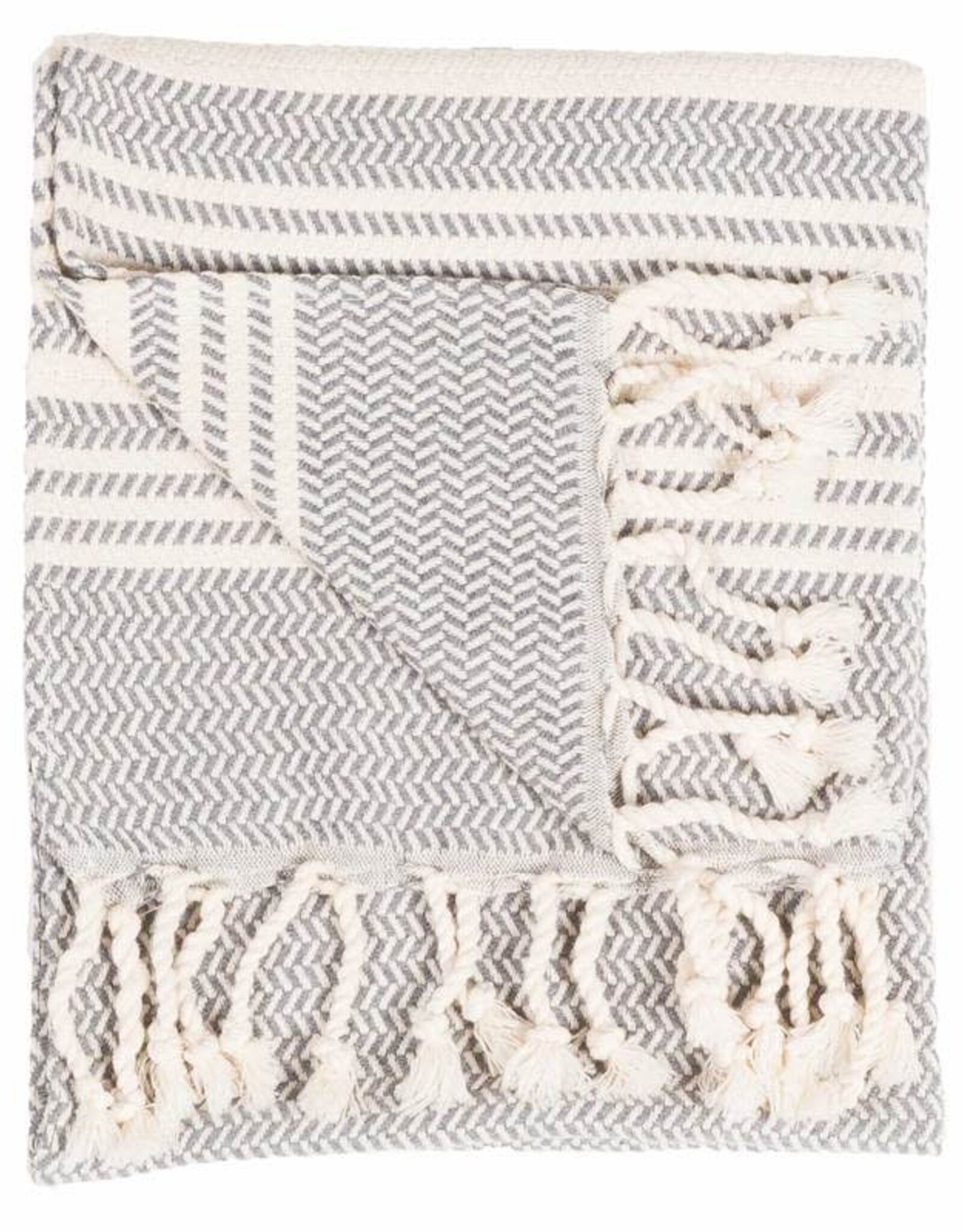Slate Hasir Turkish Hand Towel