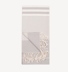 Silver Harem Turkish Towel