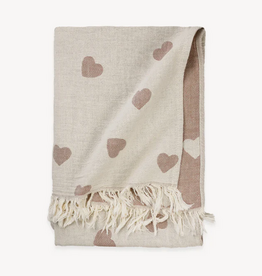 Shell Have a Heart Towel L70" W39"
