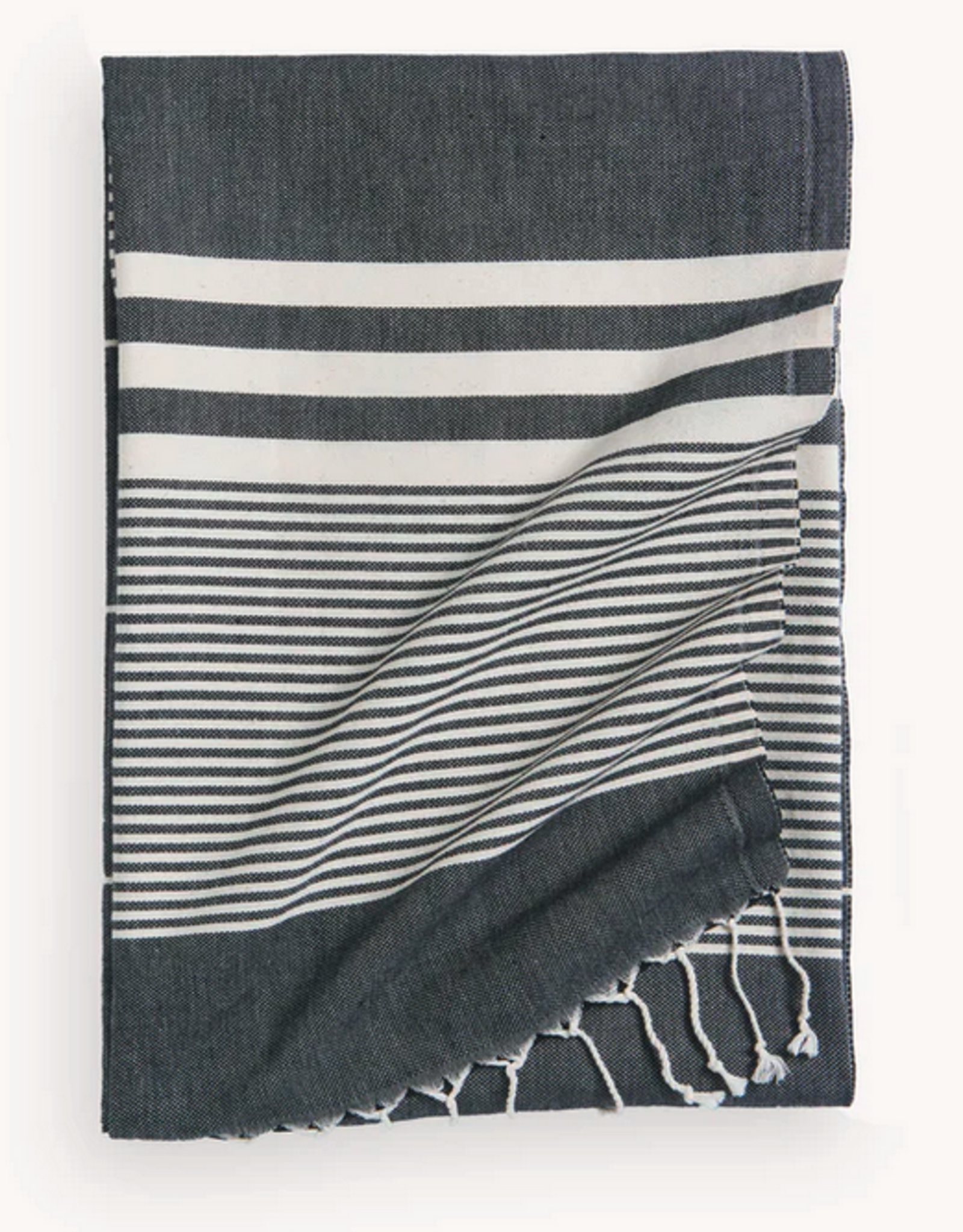 Black Harem Turkish Towel