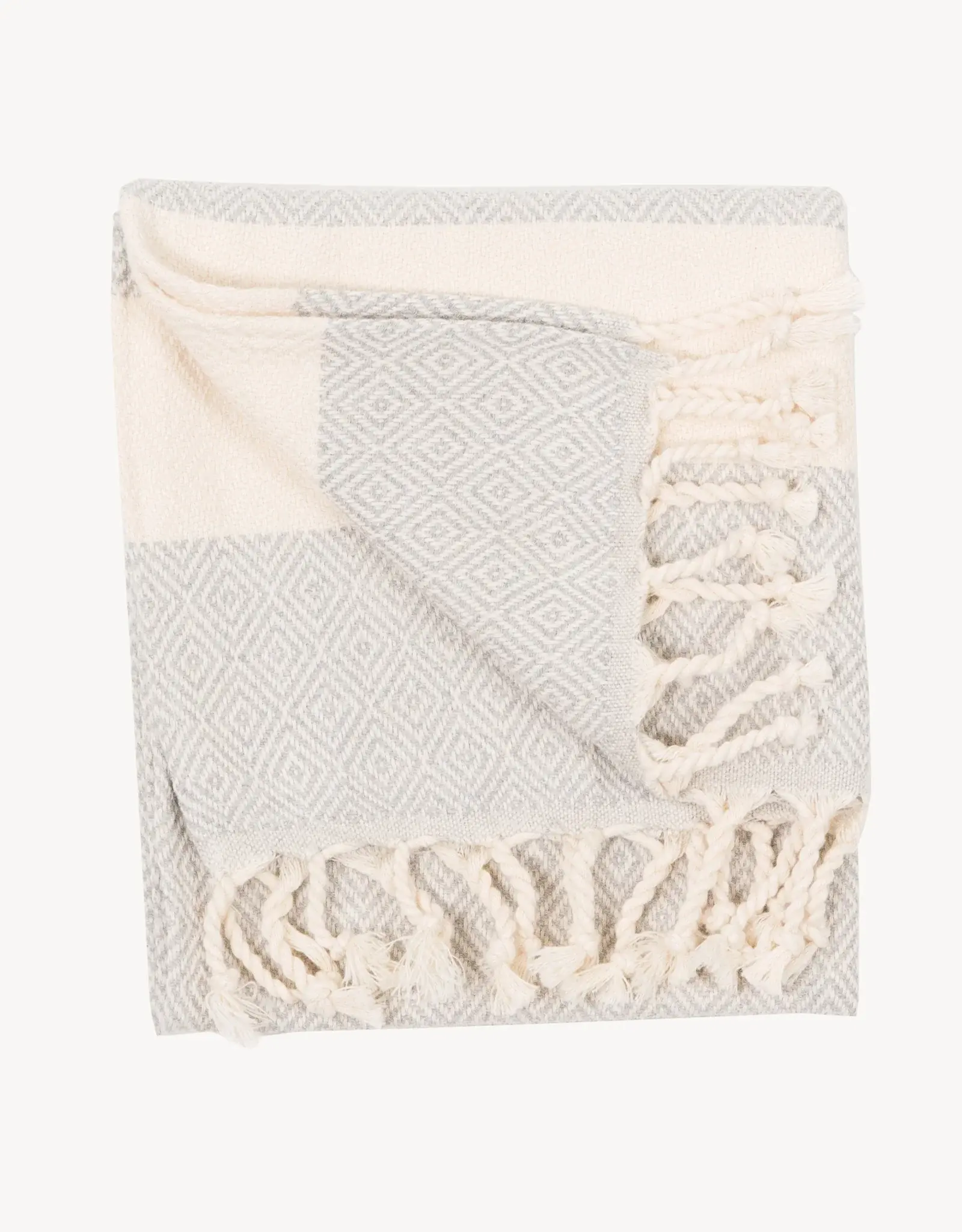 Mist Diamond Turkish Hand Towel