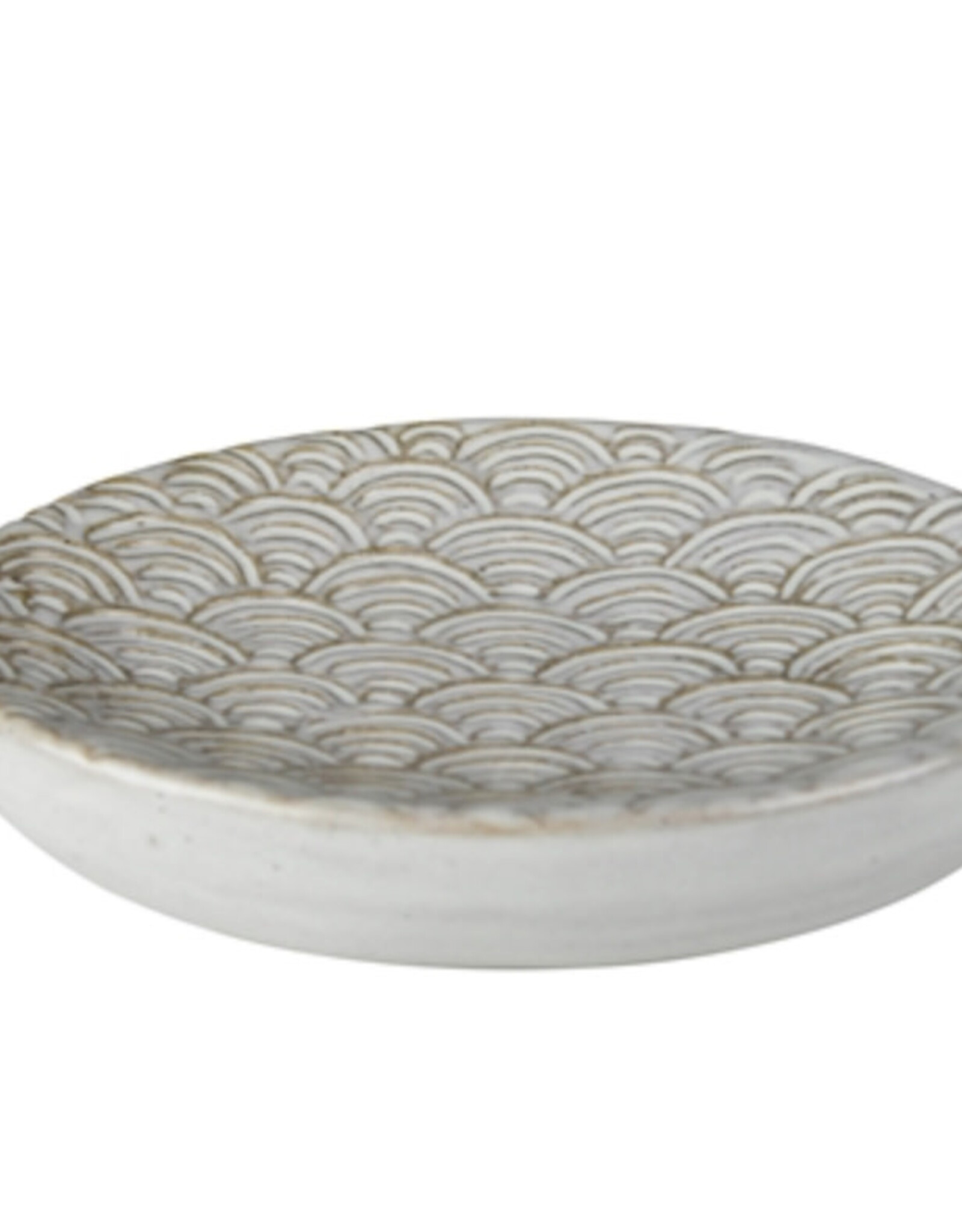 Ariel Round Ceramic Soap Dish