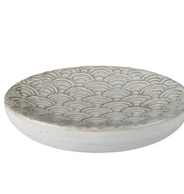 Ariel Round Ceramic Soap Dish
