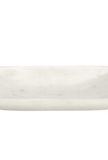 Marble Soap Dish w/ Rounded Edges L5.23" W3.66"