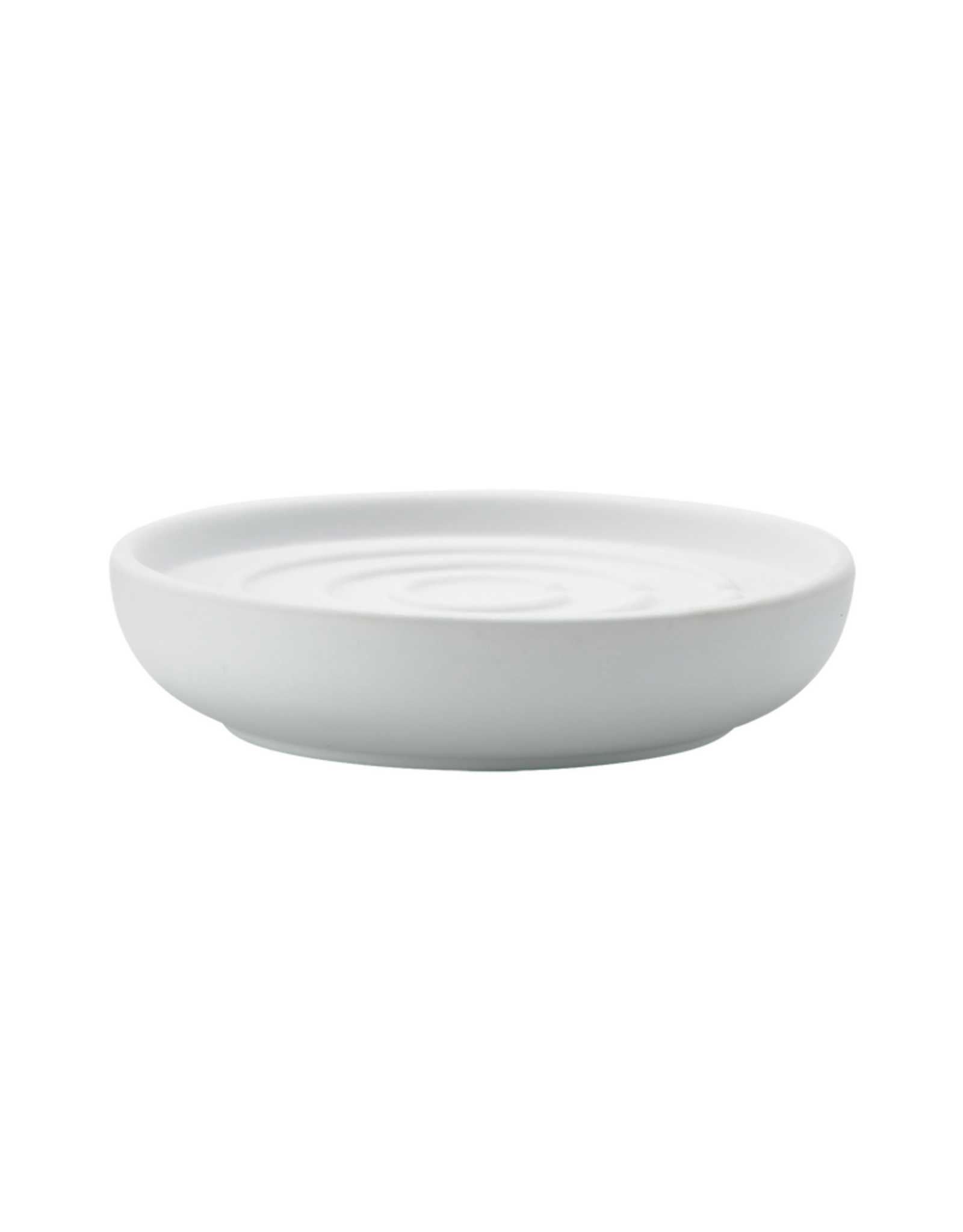 White Nova Soap Dish D4.3" H1"