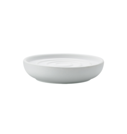 White Nova Soap Dish D4.3" H1"