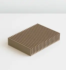 Mocha Douglas Rectangle Soap Tray