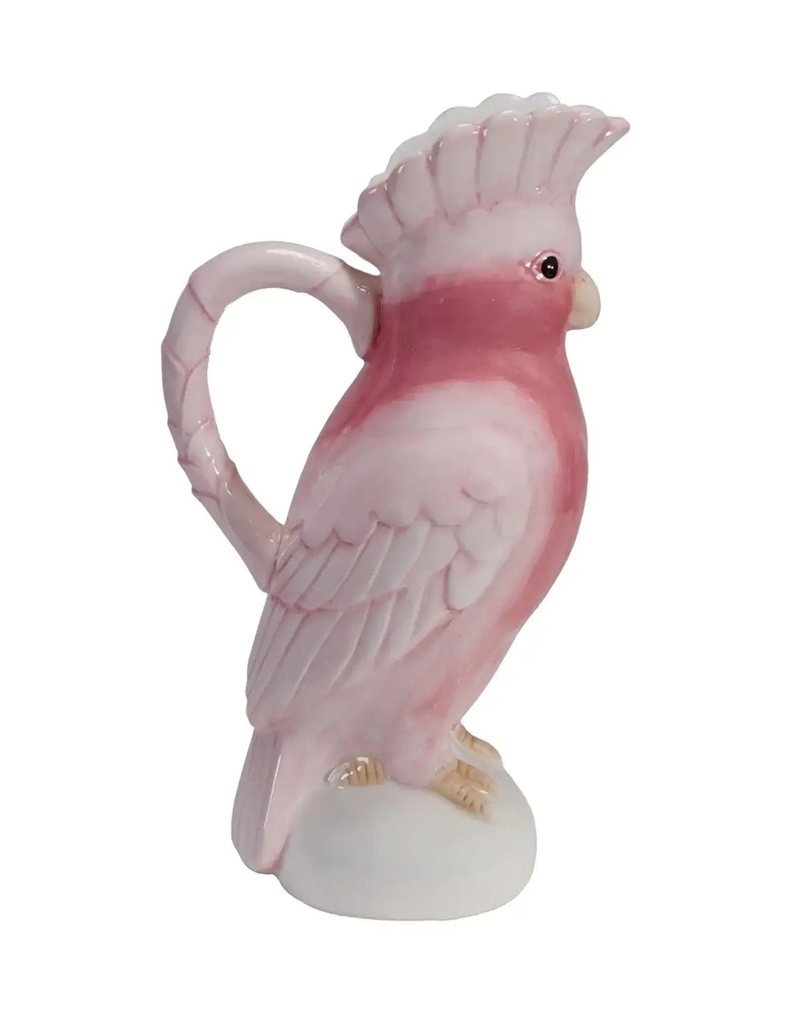 Ceramic Cockatoo Shaped Pitcher