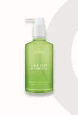 Lime Zest & Vanilla Body and Hand Wash 300ml